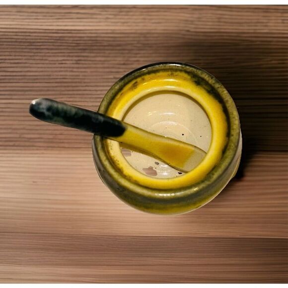 Vintage Ineke Pottery cruet set Victoria, Canada. Oil, Salt, Pepper, Condiment - Picture 6 of 8